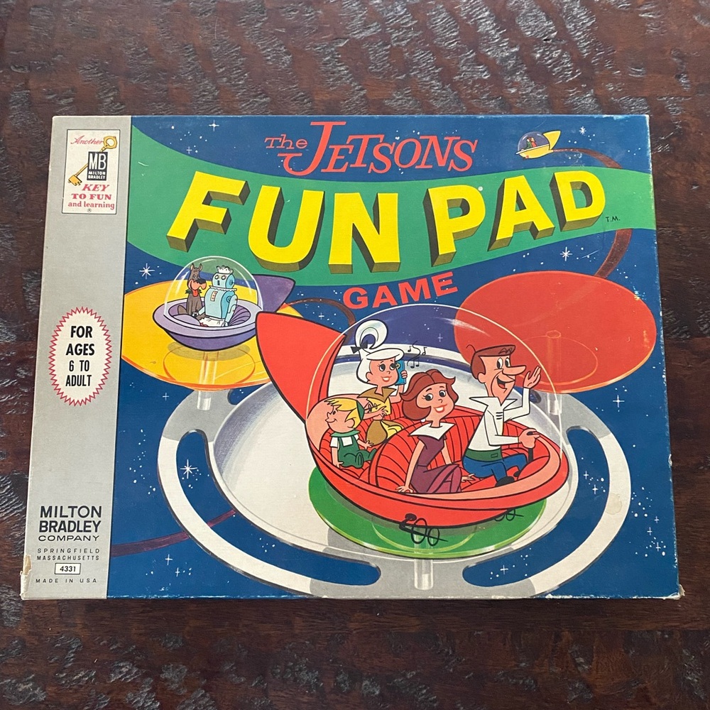 Sold! Vintage The Jetsons Fun Pad Game 1963 in Rare Unused Condition Milton